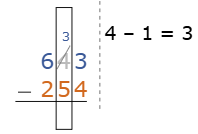 Pedir prestado a las decenas